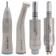 Ti-max Dental Low Speed Handpiece Straight Contra Angle Air Motor 2/4Holes Inner Water Spray Air Turbine