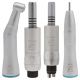 RC Dental Inner Water Spray Low Speed Handpiece Straight Nose Contra Angle Air Motor Internal Water Spray Air Turbine 2 Hole B2 4 Hole M4