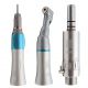 Dental Low Speed Handpiece Kit Air Turbine Handpiece Straight Contra Angle Air Motor 2Holes 122