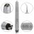 Dental Air Scaler Handpiece Lab Sonic Perio Hygienist Scaling Midwest 4 Hole M4 with 3 Tips  