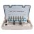 Dental Implant Torque Wrench Screwdriver Prosthetic Kit 10-70NCM Ratchet Drivers Dentistry Implant Repair Tools Silver