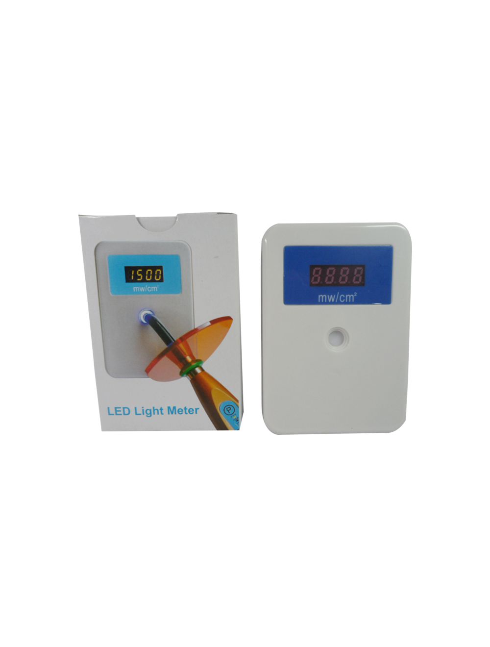 Light Meter Tester for Dental Curing Light Cure Light Cure Lamp Curing  Machine Led Digital Display White